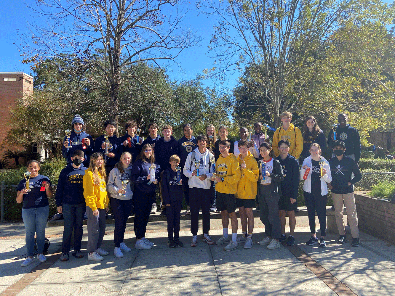 Mu Alpha Theta team at St. Paul's tournament