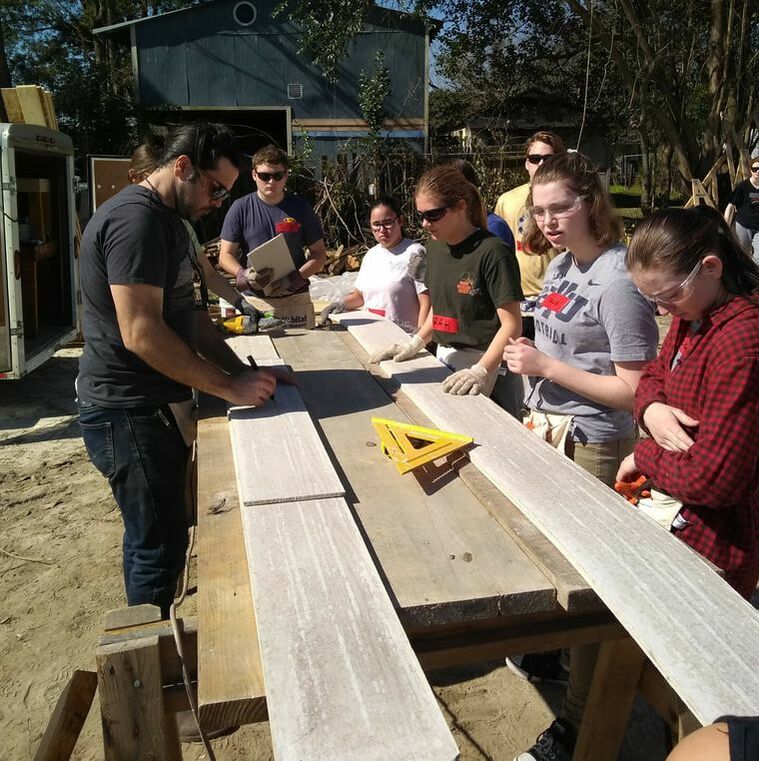 Student volunteers