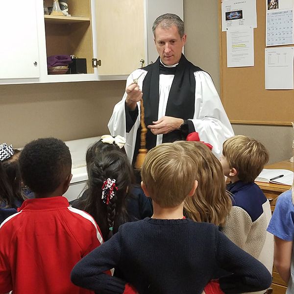 Lower School Chapel visit
