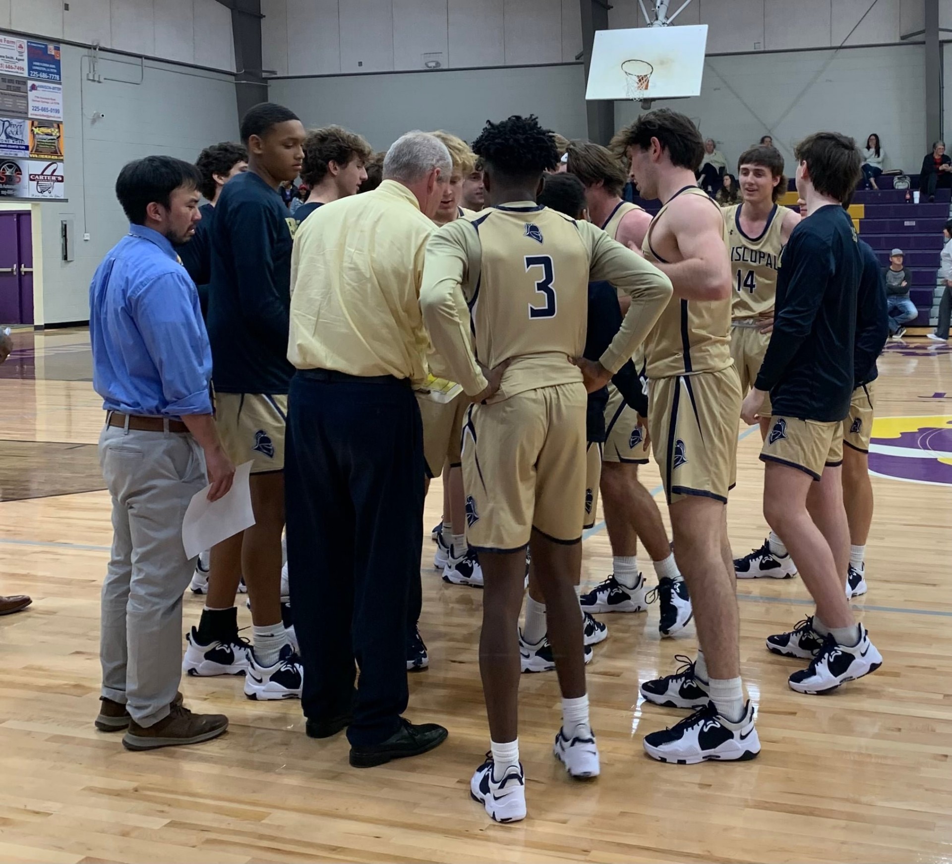 Upper School boys basketball