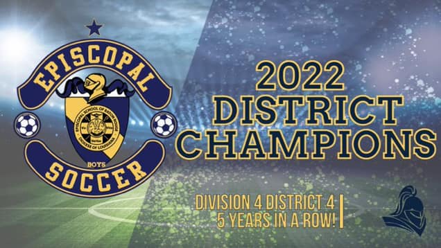 Boys soccer district champs