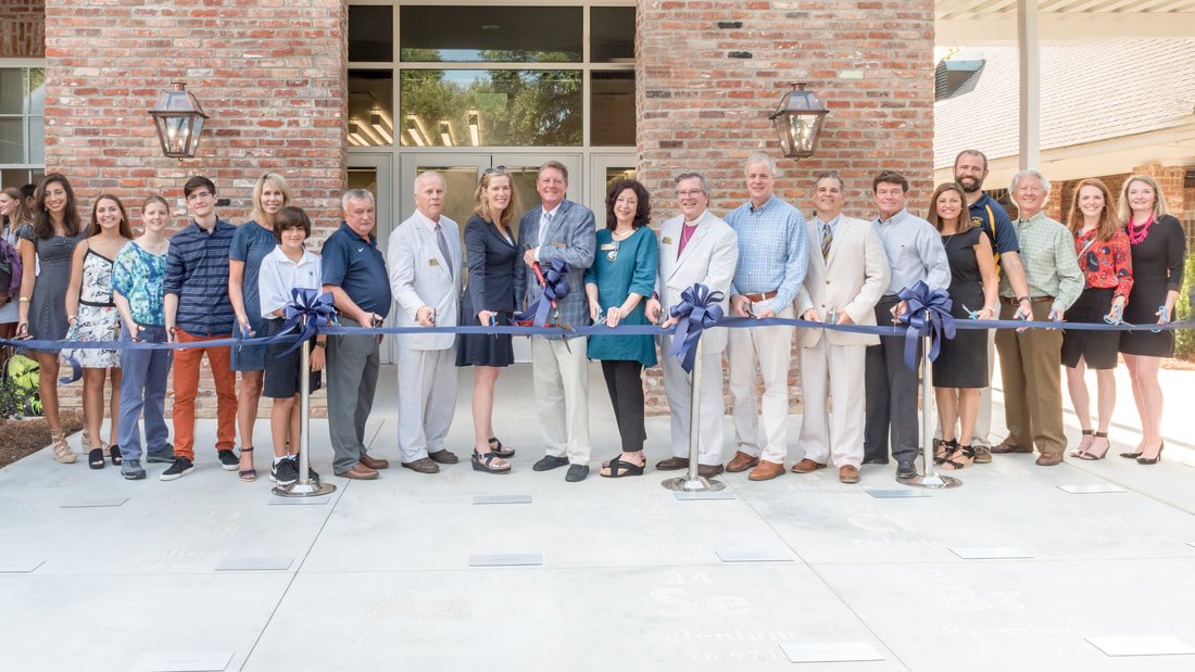 Academic Commons ribbon cutting