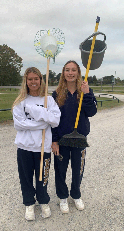 Students at LSU lakes