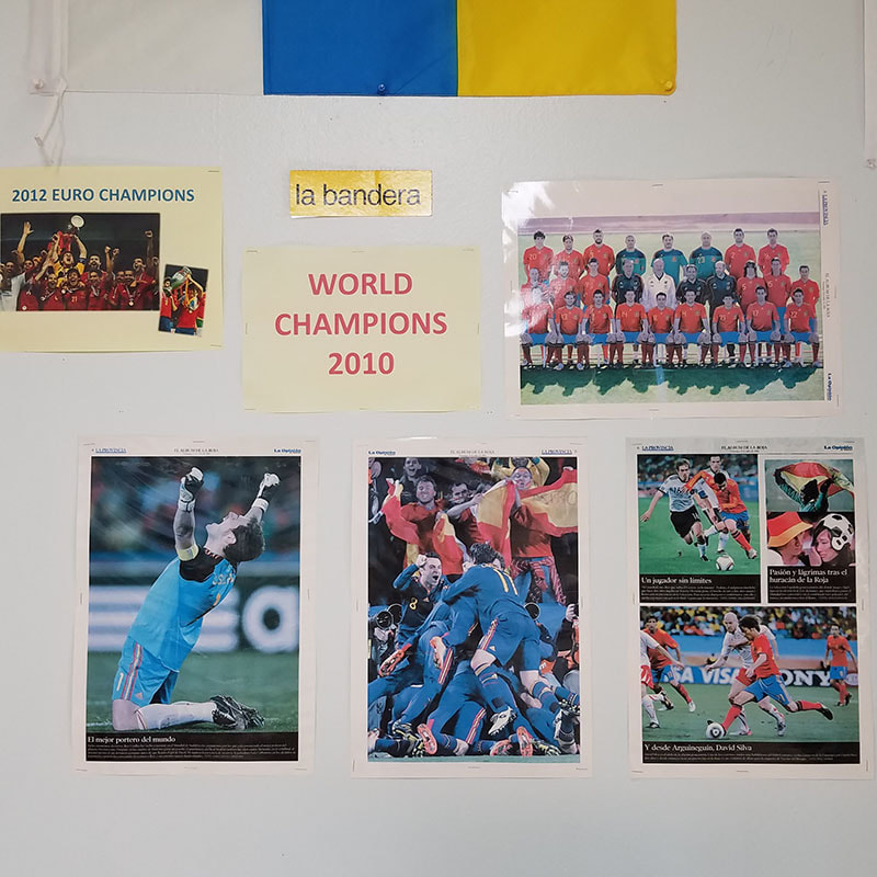 Sergio Ramos Spanish Classroom