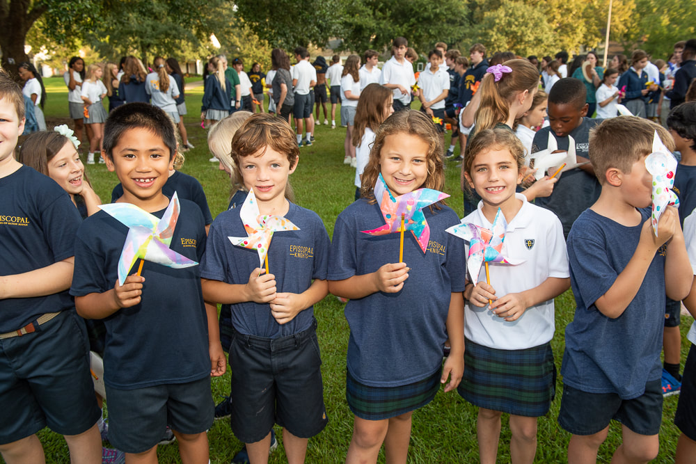 Students at Pinwheels for Peace