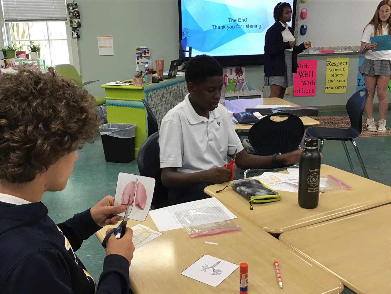 Middle School students