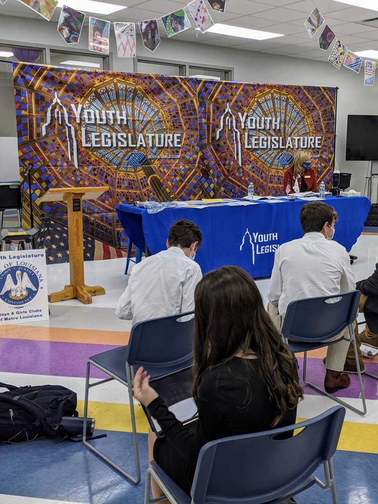 youth legislature booth