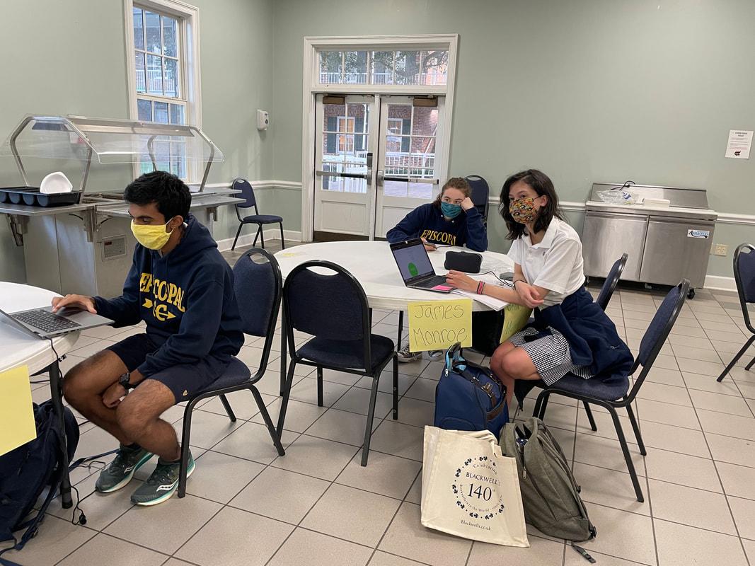 Episcopal Quiz Bowl team