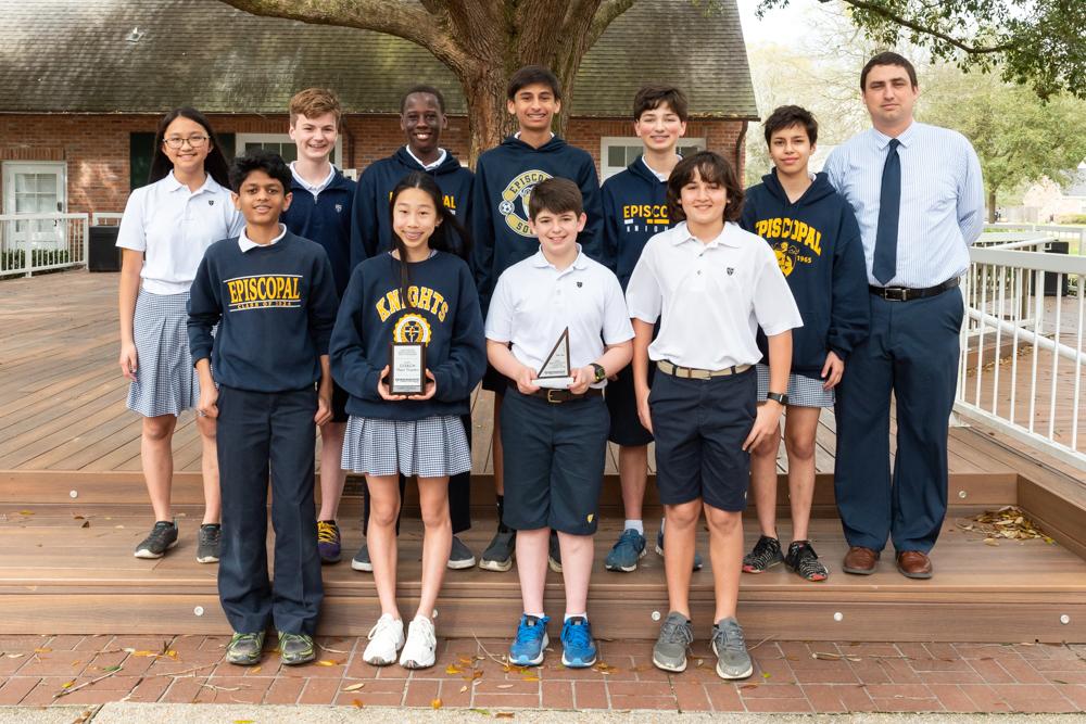 Group of Students from Episcopal School of Baton Rouge