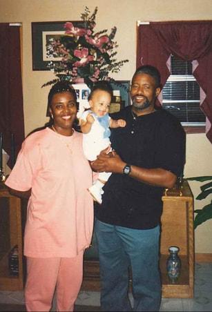 Mary Johnson and family