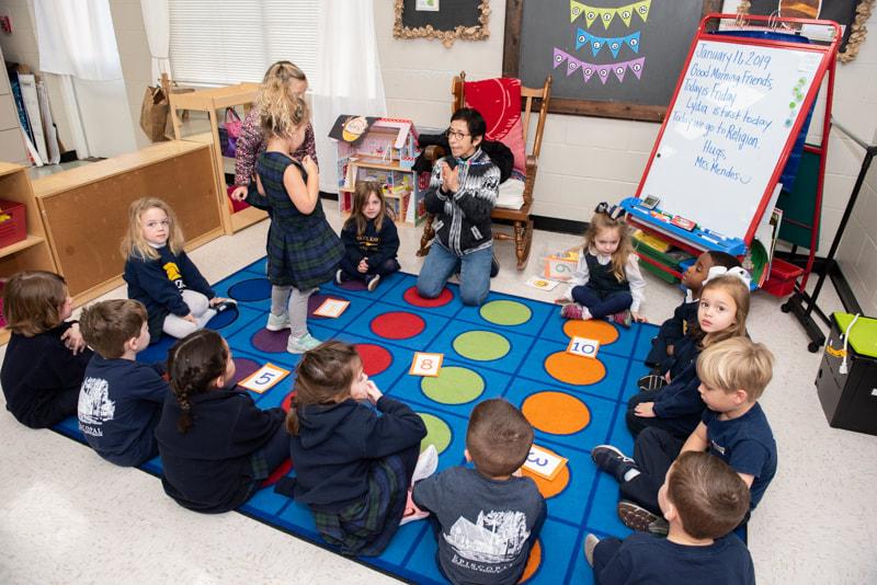 PreK students